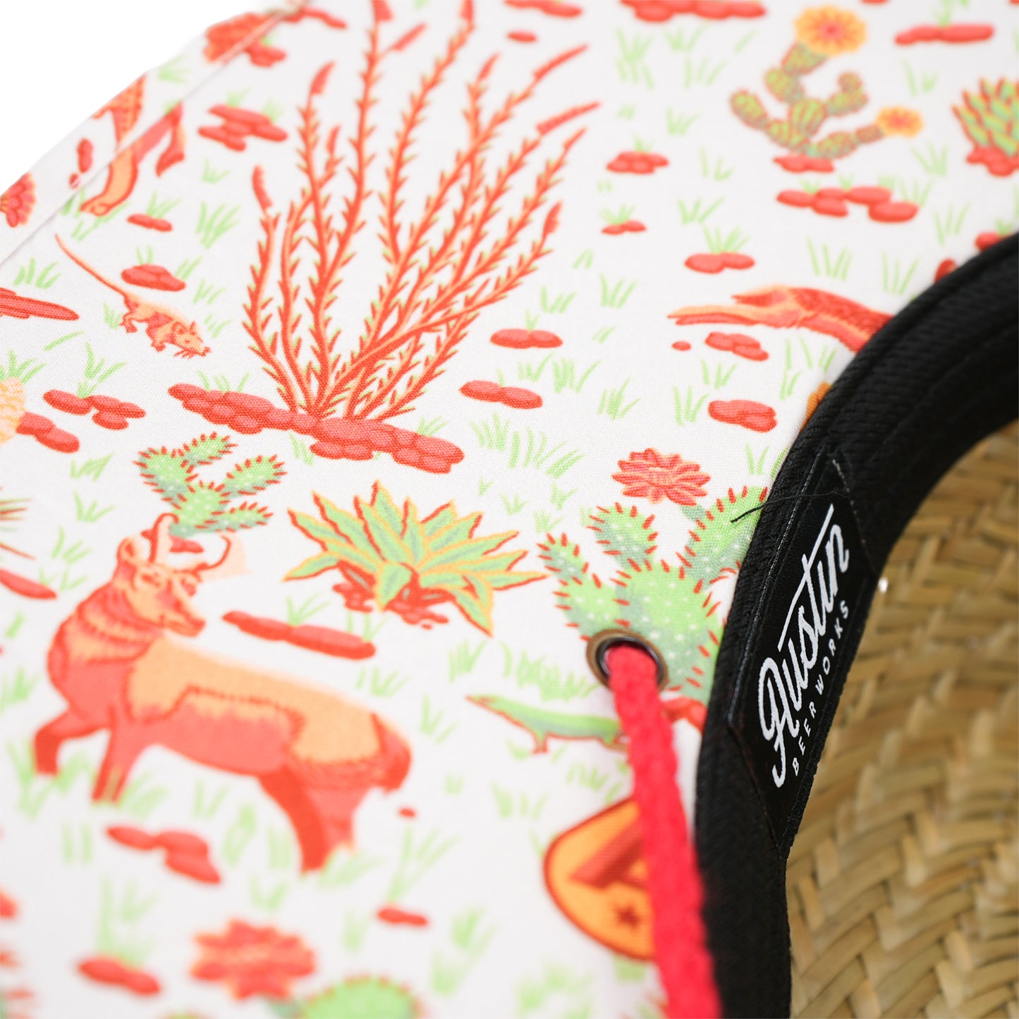 Tropical Straw Hat